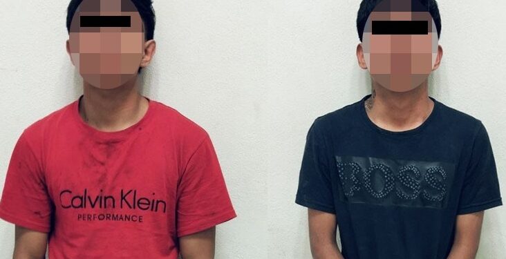 Por agresión a un oficial, dos adolescentes fueron detenidos