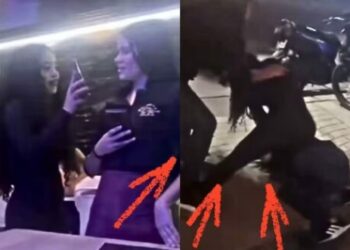 Mesera es brutalmente golpeada por novia de cliente en Colombia