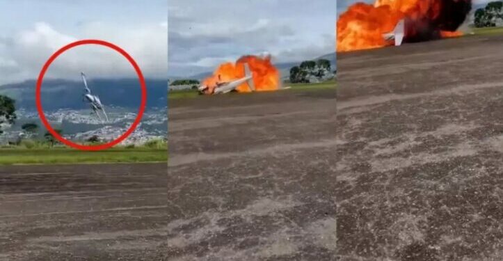 ¡Tragedia en Venezuela! avioneta se estrella y deja 2 muertos en aeródromo de Paramillo