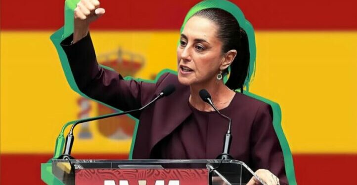 Claudia Sheinbaum insiste en que España se disculpe por la conquista y esto mencionó sobre la posible visita de la princesa Leonor a México