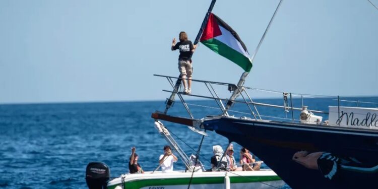 VIDEO | Israel intercepta otra flotilla con ayuda humanitaria para Gaza