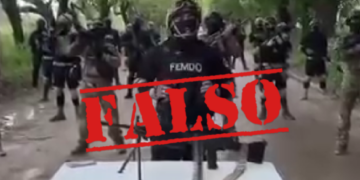 Investigan video de la delincuencia organizada, pero adelanta que es falso