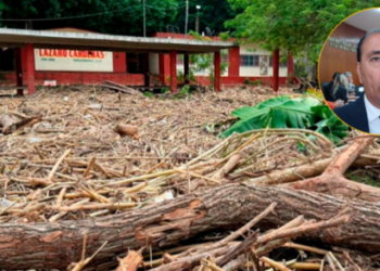  Cuatro escuelas en la huasteca siguen con daños por las lluvias