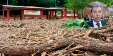  Cuatro escuelas en la huasteca siguen con daños por las lluvias