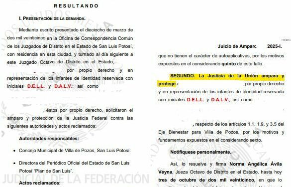 Juzgado obliga a Pozos a realizar consulta a personas con discapacidad