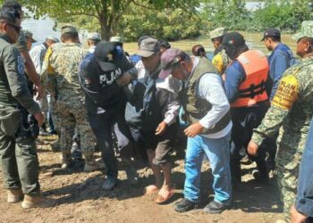 Se han rescatado a 314 personas en las comunidades de San Vicente.