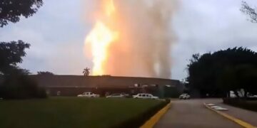 Reportan explosión en ducto de Pemex entre Chiapas y Tabasco, personal fue evacuado