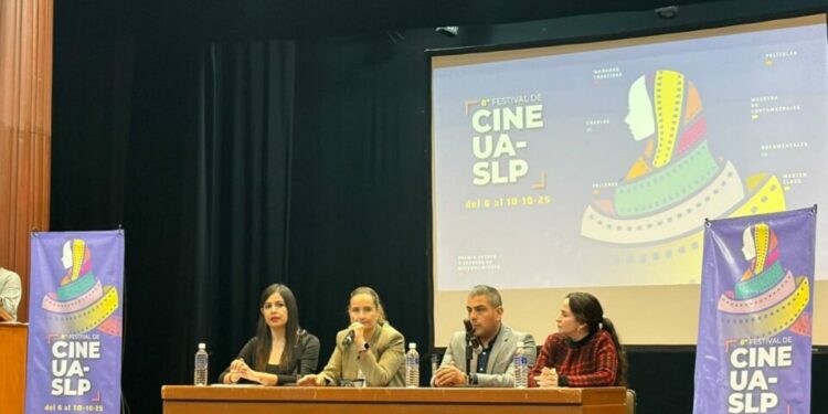 Presentan 8º Festival de Cine UASLP llegará al CC200