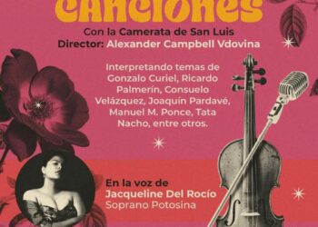 Ofrecerá Jacqueline del Rocío concierto de gala con la Camerata de San Luis