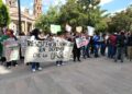 Universitarios marchan en SLP; irrumpen consignas contra Gobierno, UASLP y Ayuntamiento