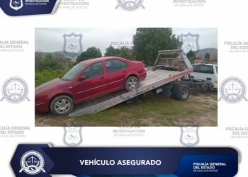 PDI recupera vehículo con reporte de robo en la capital potosina