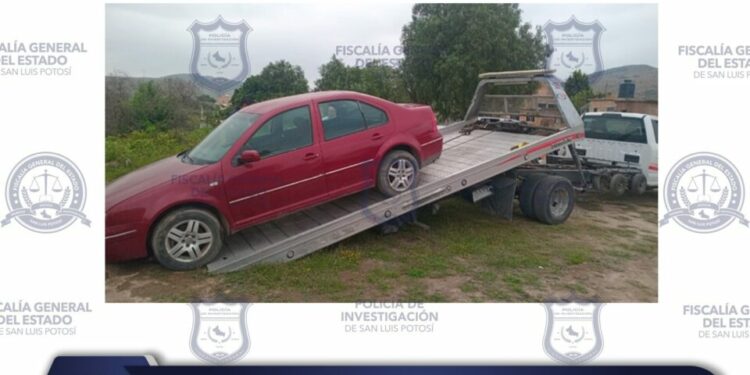 PDI recupera vehículo con reporte de robo en la capital potosina