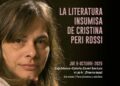 Ceart San Luis Potosí invita al Café Literario “La literatura insumisa de Cristina Peri Rossi”