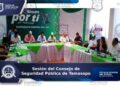 FGESLP participa en sesión del Consejo de Seguridad de Tamasopo para fortalecer acciones preventivas