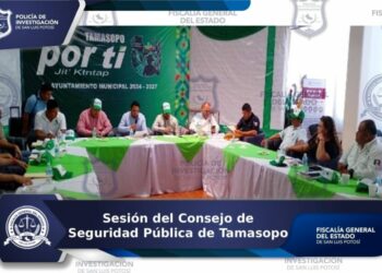 FGESLP participa en sesión del Consejo de Seguridad de Tamasopo para fortalecer acciones preventivas