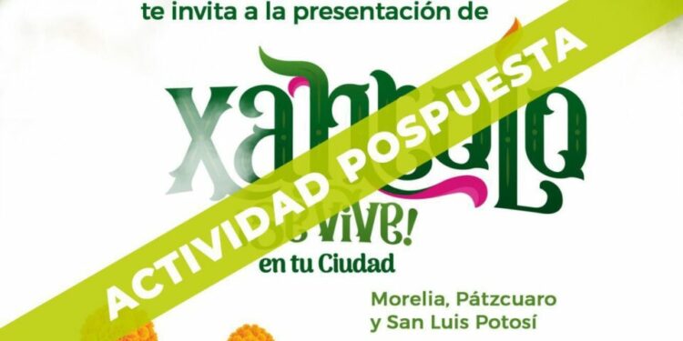 Se pospone la presentación “Xantolo se vive en tu ciudad” por solidaridad con la Huasteca