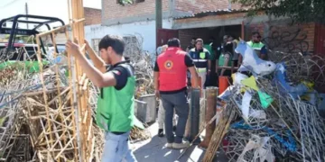 Explosión de pirotecnia deja dos lesionados en Soledad