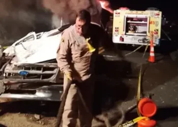 Trágico choque en la carretera Rioverde–Rayón