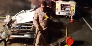 Trágico choque en la carretera Rioverde–Rayón