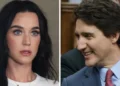 Katy Perry y Justin Trudeau vistos juntos en un yate
