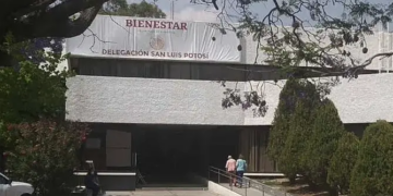 Investigan robo en oficinas de Bienestar en la capital potosina