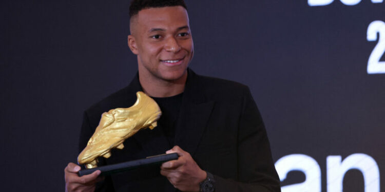 Kylian Mbappé gana la Bota de Oro del futbol europeo e iguala logro de Hugo Sánchez