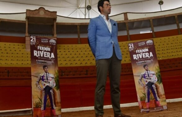 Fermín Rivera listo para su gran encerrona con seis toros en la Plaza “El Paseo”