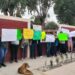 Protestan en la SEGE por falta de maestros en telesecundaria de Mexquitic
