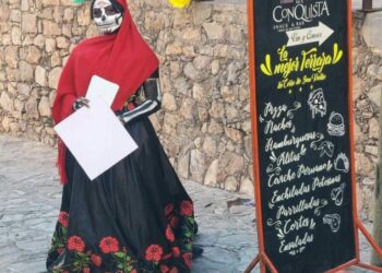 Fiesta Xantolera en Cerro de San Pedro