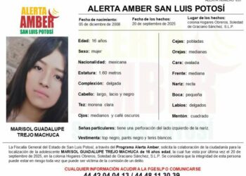 Activan Alerta Amber por desaparición de adolescente en Soledad
