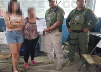 Agentes localizan a dos menores reportadas como extraviadas