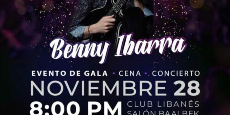 Invitan a Gran Cena de Gala con Benny Ibarra a beneficio de los bomberos potosinos