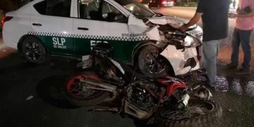 Crecen 95 % los siniestros en motociclistas en SLP, se registran cifras récord de accidentes y fatalidades