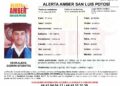 FGESLP activa Alerta Amber para localizar a adolescente de 15 años