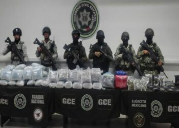 BOMI asegura 50 kilos de marihuana en Mexquitic