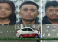 GCE detiene a tres personas y asegura drogas, taxi y motocicleta en operativos en Villa de Arriaga