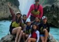 Jacky Bracamontes disfruta de la Huasteca Potosina junto a su familia
