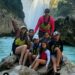 Jacky Bracamontes disfruta de la Huasteca Potosina junto a su familia