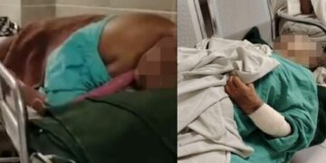 Reportan a pacientes de Nayarit en bancas de metal, en el piso y a oscuras