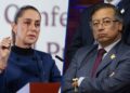 Petro propone a Sheinbaum crear un “observatorio sobre el crimen organizado”
