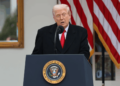 Trump llama “estúpida” a reportera por cuestionarlo sobre Biden