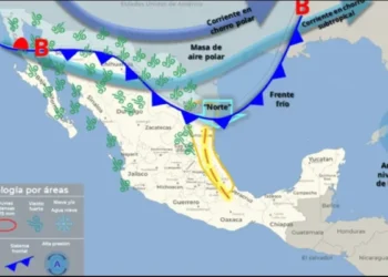 Esta es la fecha en la que entrará el frente frío 14 a México y los estados afectados