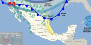 Esta es la fecha en la que entrará el frente frío 14 a México y los estados afectados