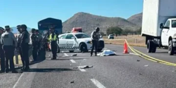 Muere atropellado agente de la Guardia Nacional en la carretera a México