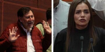Noroña arremete contra alcaldesa de Uruapan por pedir investigación contra Godoy y Morón
