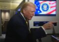 “¡Cállate cerdita!”: Trump calló a reportera por preguntarle sobre Epstein