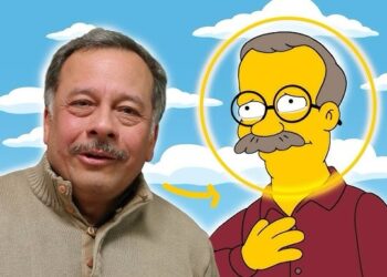 Humberto Vélez, la voz de Homero en español, aparece en la versión en inglés de “Los Simpson”