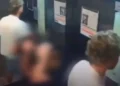 Turista estadunidense da golpiza a su pareja en elevador de Brasil