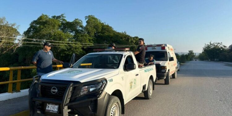 Sin resultados, continúa operativo para localizar a joven arrastrado por el Río Valles