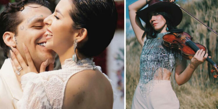 La violinista de Christian Nodal lanza indirectas y aviva rumores de supuesto amorío
